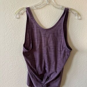 Athleta women's Purple Women's Twist-Front Tank Top size M/ NWOT B177